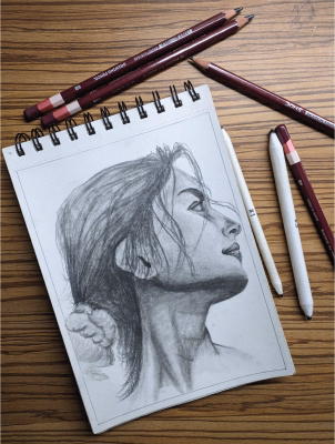 Detailed Portrait Drawing
